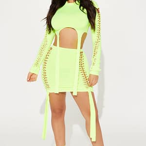 Always Truthful Skirt Set - Yellow