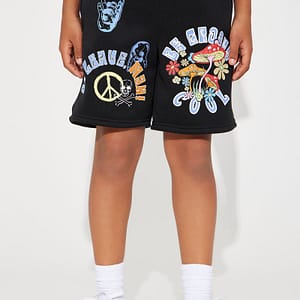 Mini Be Groovy Shorts - Black