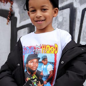 Mini Boyz N The Hood South Central Tee - White/combo