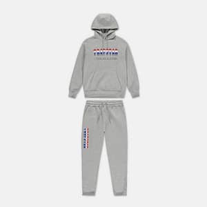 Trapstar Chenille Decoded 2.0 Hooded Tracksuit - Grey Revolution