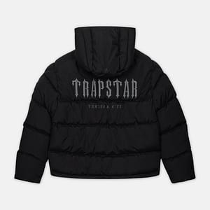 Introducing the Trapstar Decoded Hooded Puffer 2.0 Jacket A true gem for collectors and fashion enthusiasts alike, this jacket boasts an exceptionally rare status
