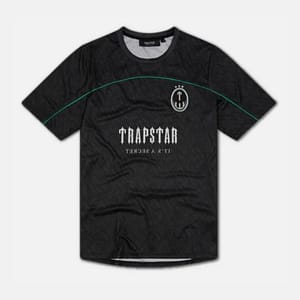 Trapstar T Monogram Football Jersey - Black/Green
