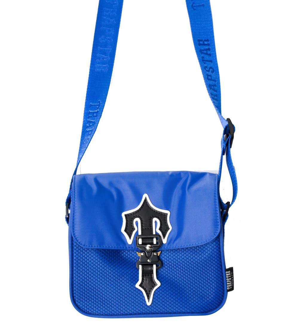 Trapstar Messenger Bag 1.0 Blue Dripscan