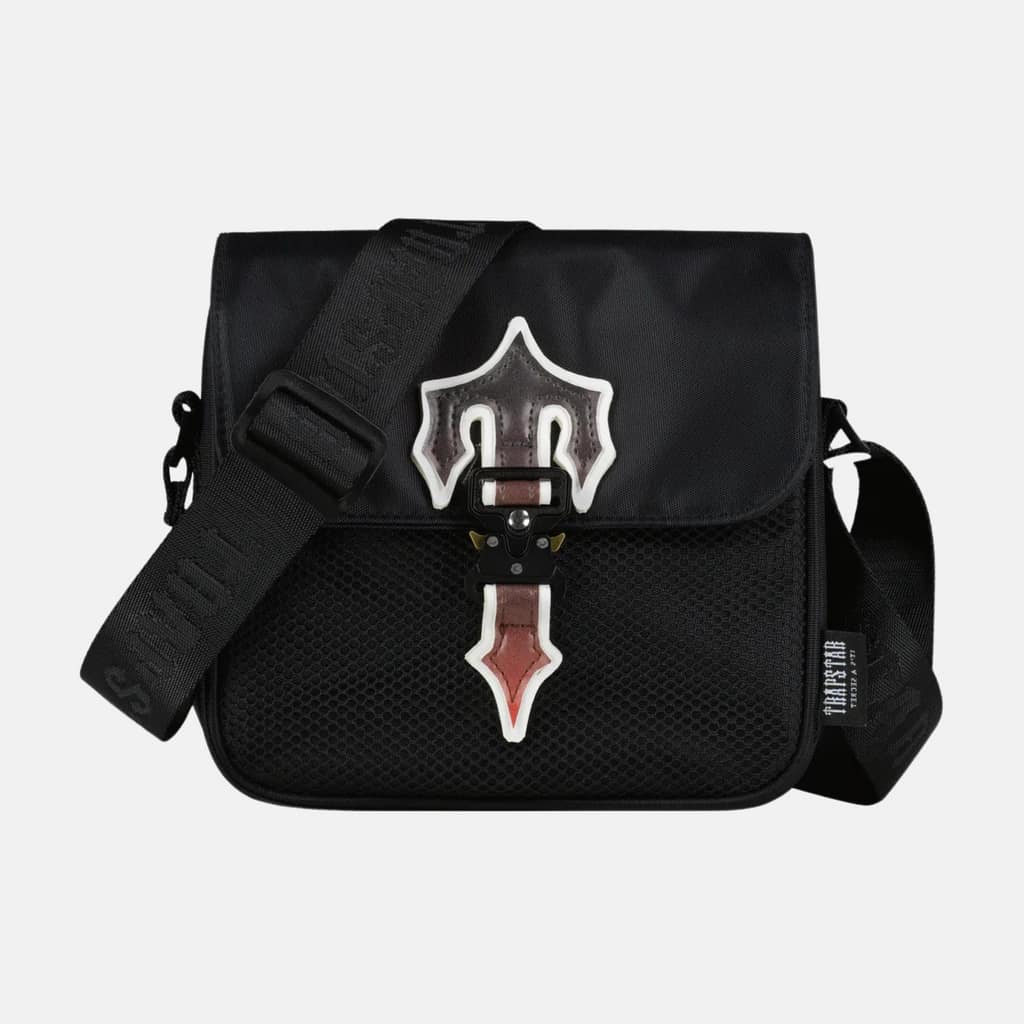 Trapstar Messenger Bag 1.0 Black / Red Gradient Dripscan