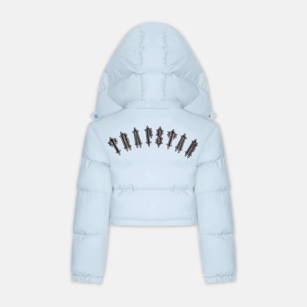 Trapstar Women's Irongate Jacket Ice Blue Dripscan